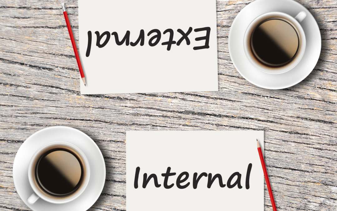 Internal versus external